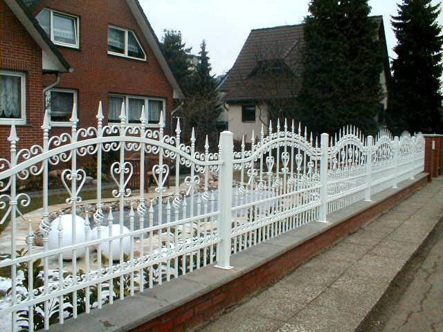 Забор Белого Цвета Фото