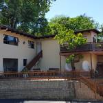 Front view of new build:  Houses by Mason West building