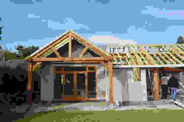 Oak Timber Frame House Extension Gatley Cheshire Manchester De Grant