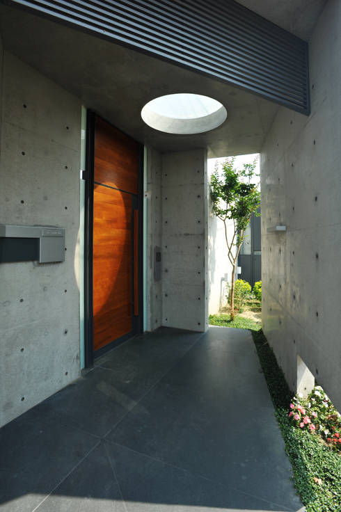 丰原别墅建筑设计,清水混凝土的现代住宅