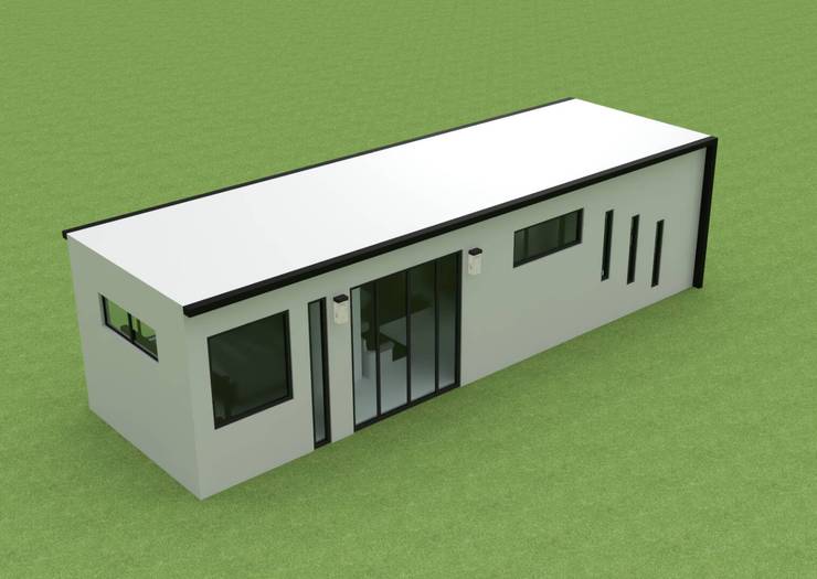行动水泥屋 可以量身订做,抗台抗震的坚固住宅