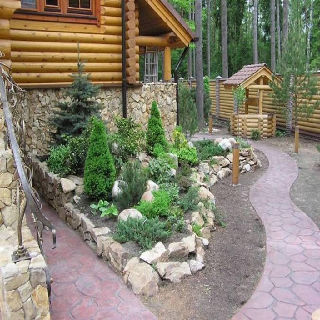 Ландшафтный дизайн с камнями Ландшафтный дизайн с камнями
