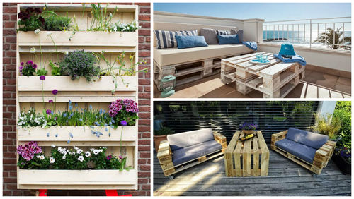45 idee fai da te con i pallet Bancali legno idee