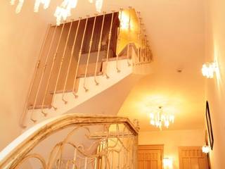 Experiments in art Nouveau style, D O M | Architecture interior D O M | Architecture interior Pasillos, vestíbulos y escaleras de estilo moderno