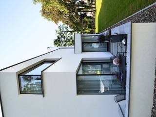 Villa te Voerendaal, FWP architectuur BV FWP architectuur BV บ้านและที่อยู่อาศัย คอนกรีต