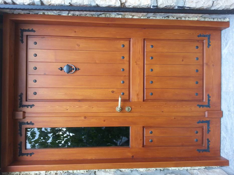 Kapı erim mobilya rustik ahşap ahşap rengi homify