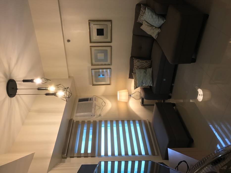 Interior Design Of 1 Bedroom Condominium Unit Mkc Design Living Room Homify