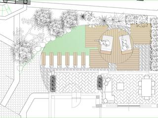 Veranda e giardino in Sardegna, Architetto Alessandro spano Architetto Alessandro spano Mediterraner Garten