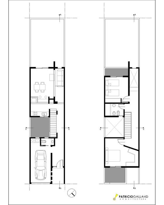 Casa Butteri, Patricio Galland Arquitectura Patricio Galland Arquitectura Jardins de Inverno modernos