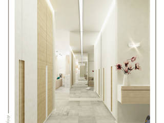 Sweet home, mlynchyk interiors mlynchyk interiors Minimalist corridor, hallway & stairs