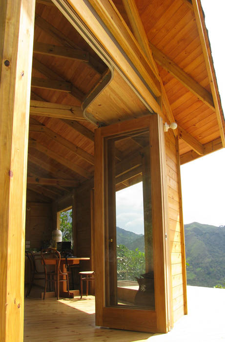 Suite de madera TdE, Taller de Ensamble SAS Taller de Ensamble SAS Nowoczesne okna i drzwi Drewno O efekcie drewna
