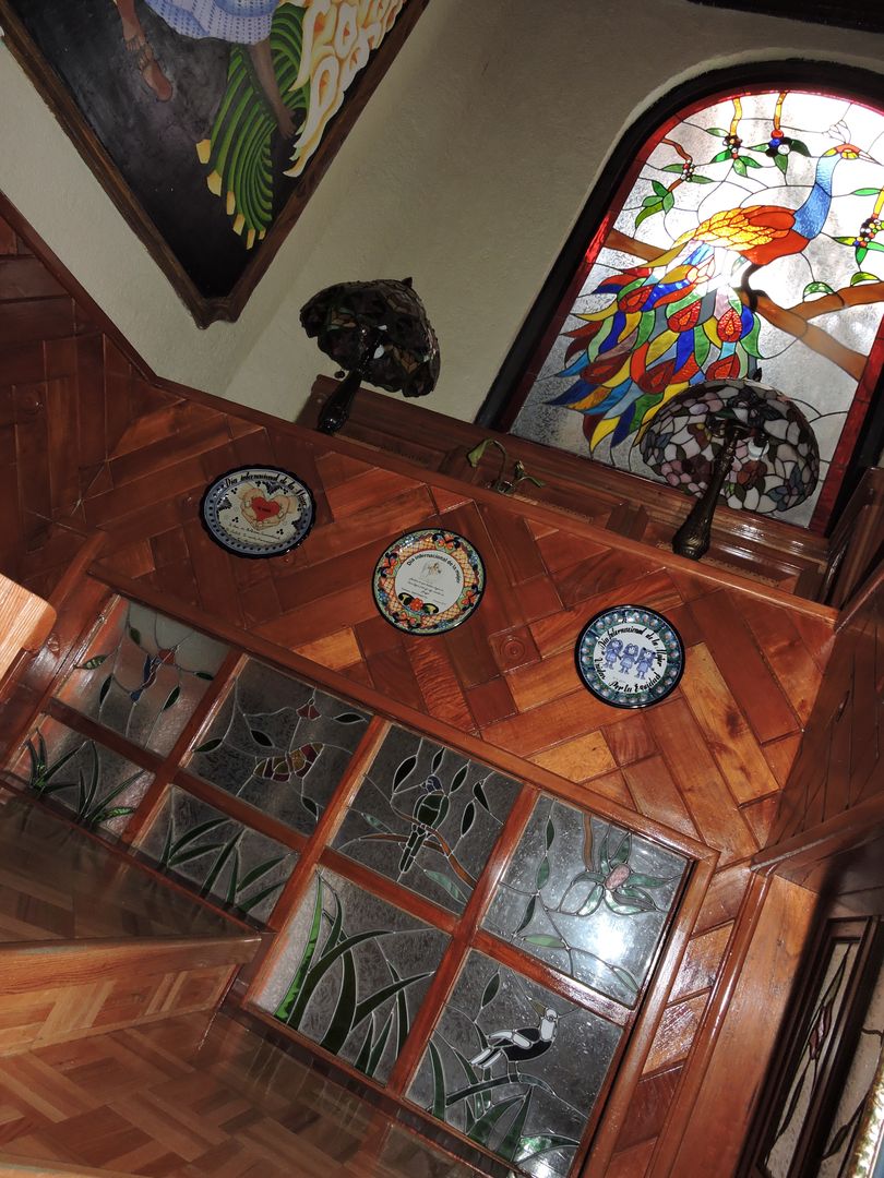 Acabados Interiores en Madera, La Casa del Diseño La Casa del Diseño Stairs لکڑی Wood effect