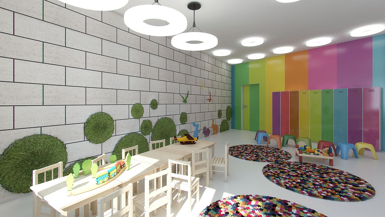 Оформление холлов в детском саду фото современные идеи