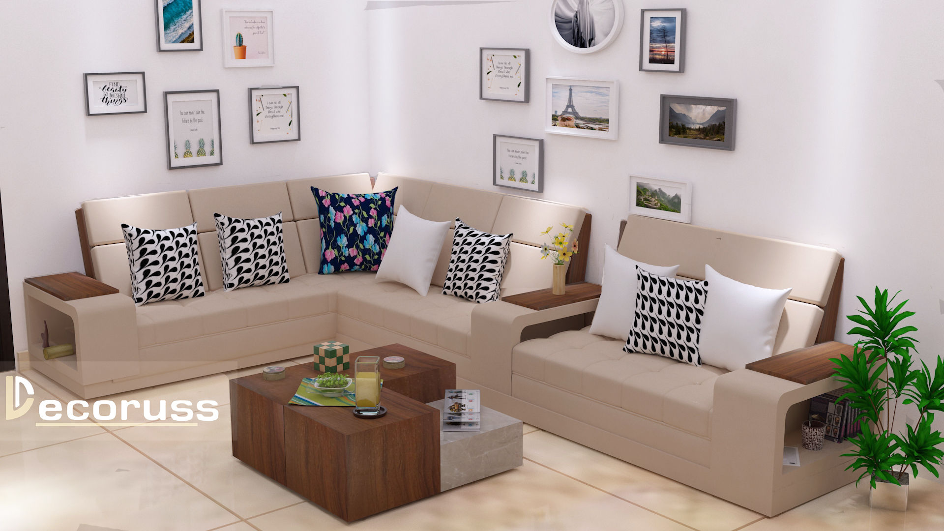 sofa set interior design Sitapur