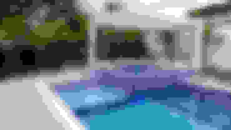 13 ideas de piscinas elevadas para tu jardín