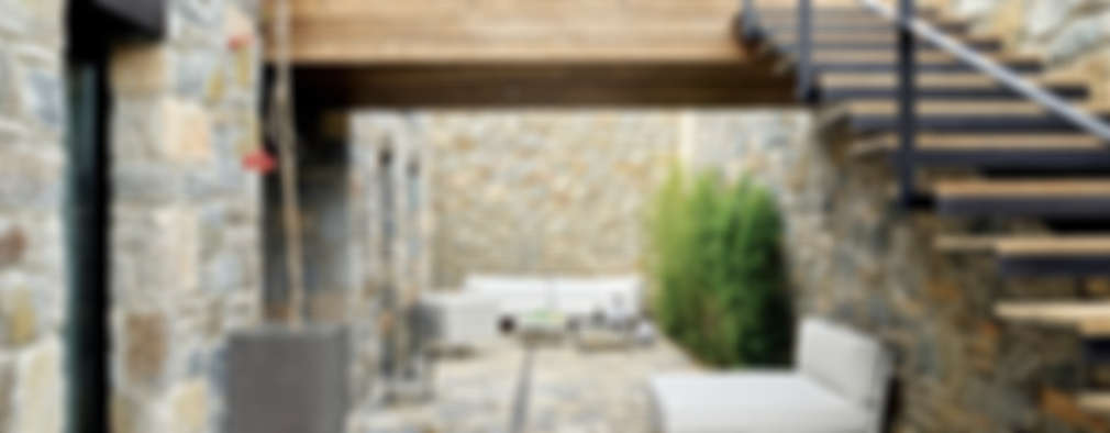 10 case in pietra che combinano stile rustico e moderno Case in pietra interni