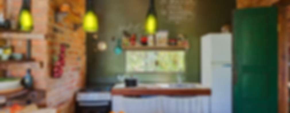 ¡7 Cocinas de ladrillo rústicas y maravillosas!