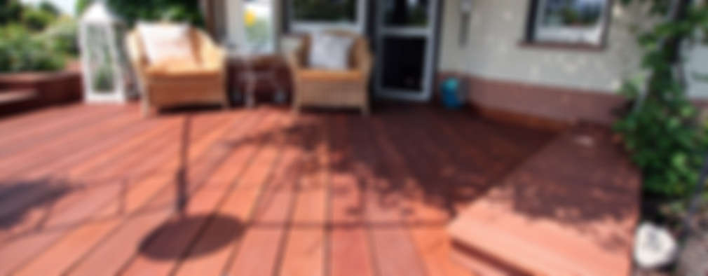 20 patios y terrazas con pisos de madera ¡sensacionales!