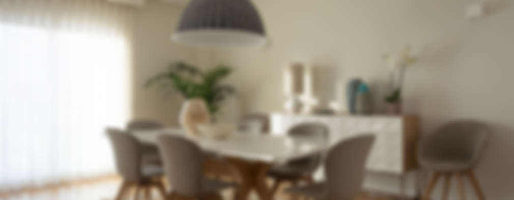 Modern Dining Room By MUDA Home Design Modern Dining Room By MUDA Home Design