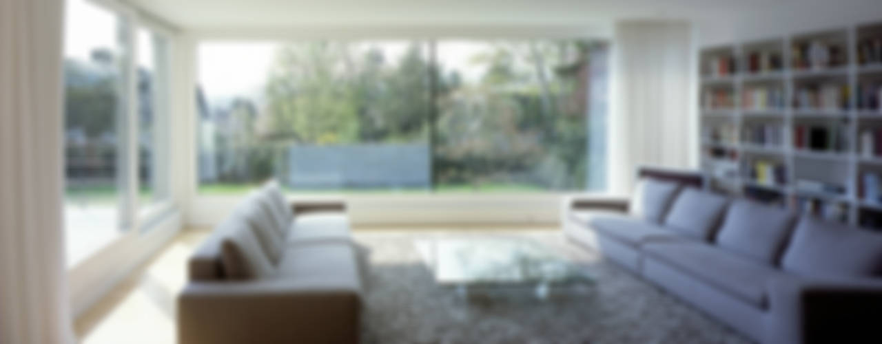 Villa S, Architektur & Interior Design Architektur & Interior Design Wohnzimmer