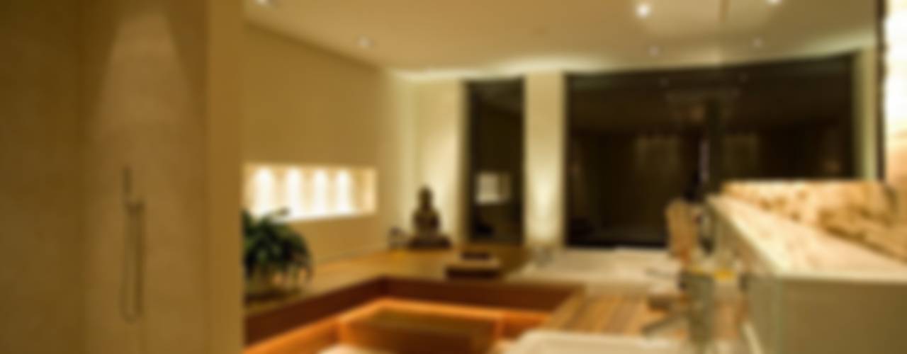 Privat-Villa ... Licht und Architektur, ligthing & interior design ligthing & interior design Moderne Badezimmer