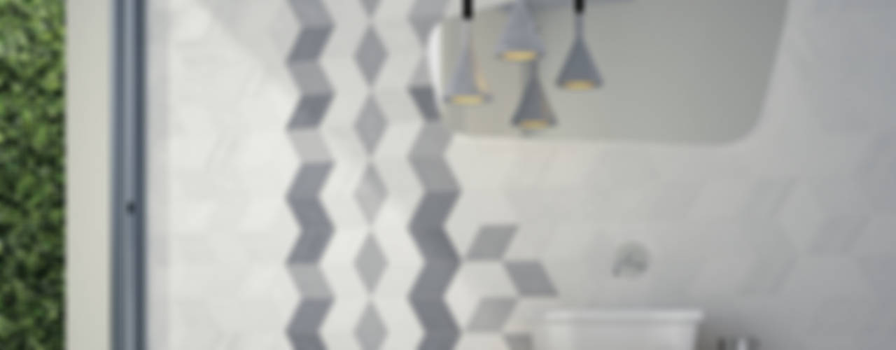 Rhombus Wall / Floor Tile, Equipe Ceramicas Equipe Ceramicas Paredes e pisos modernos