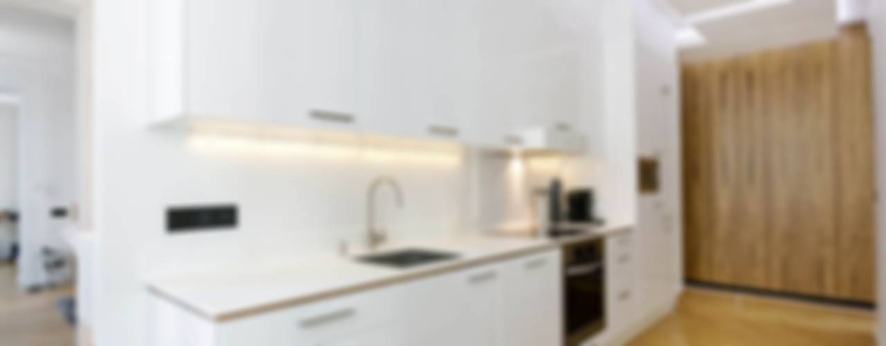Appartement 120m², blackStones blackStones Cocinas de estilo ecléctico