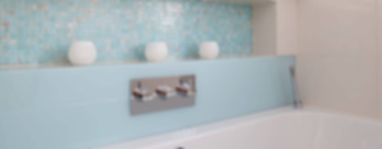Top Trends - Bathroom Tiles, Ripples Ripples Phòng tắm phong cách hiện đại