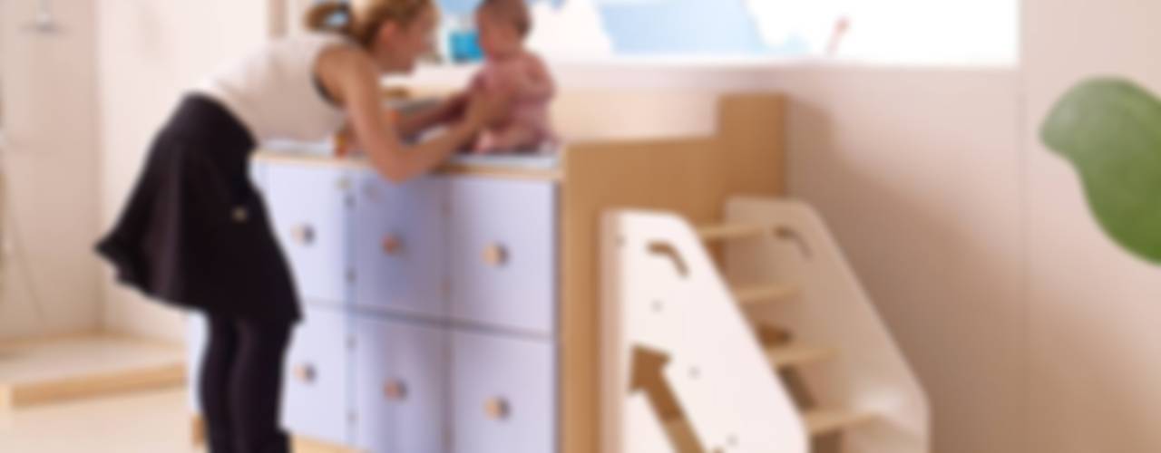 mobilier petite enfance, MOLUDO MOLUDO Dormitorios infantiles de estilo moderno