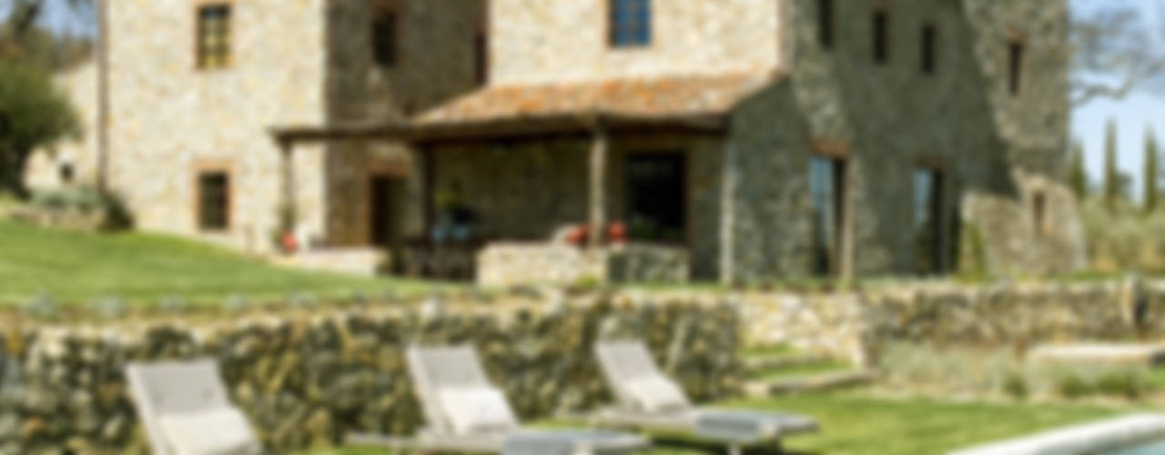 Une Villa Qui a des Inspirations Italienne: Toscane, dmesure dmesure Mediterrane Häuser