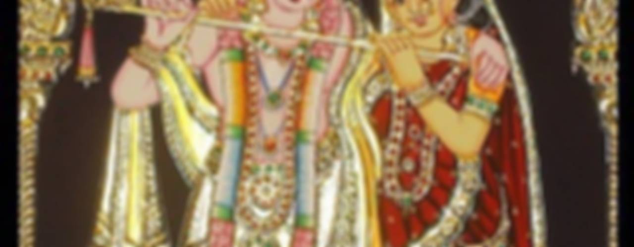 Traditional tanjore paintings and Kerala murals, SHEEVIA INTERIOR CONCEPTS SHEEVIA INTERIOR CONCEPTS Otros espacios