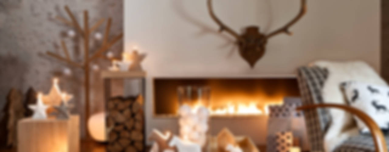 Bougie déco de Noël cheval scandinave, Bougies la Française Bougies la Française Ruang Keluarga Gaya Skandinavia