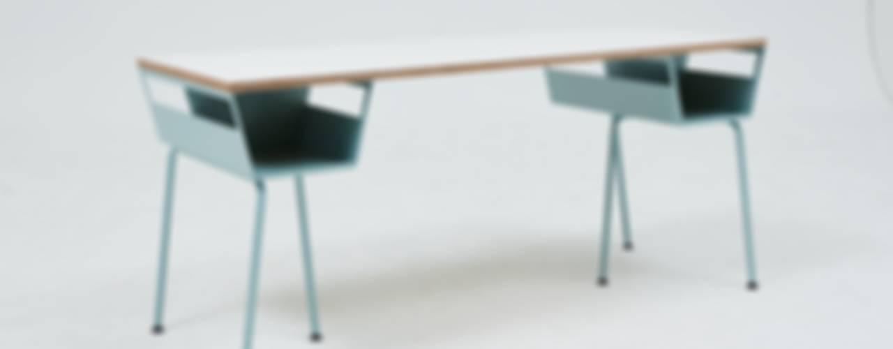 Polygon work table(폴리곤워크테이블), 잭슨카멜레온 잭슨카멜레온 Salones de estilo moderno