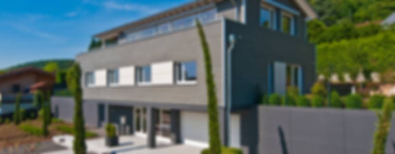 Eine Residenz für die Generation 50+ Haus Schwaab, Bau-Fritz GmbH & Co. KG Bau-Fritz GmbH & Co. KG Puertas y ventanas modernas