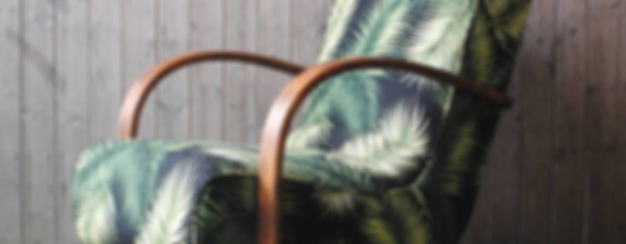 Art Deco Bentwood Palm Chair Sketch Interiors Salas/RecibidoresSofás y sillones
