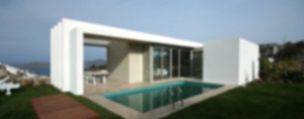 House A1 - A1 Evi, HANDE KOKSAL INTERIORS HANDE KOKSAL INTERIORS Piscina moderna