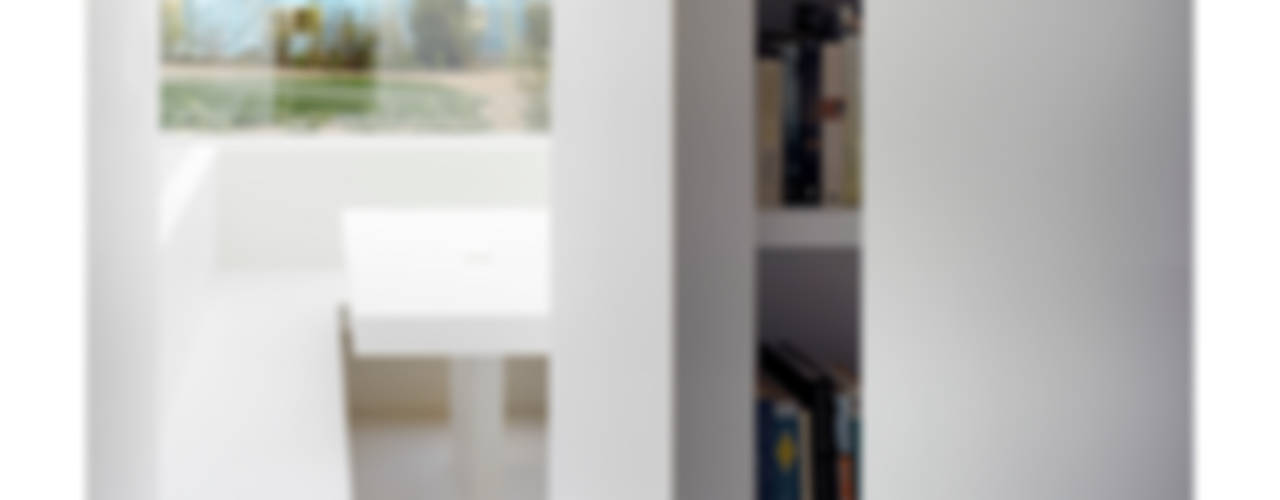 White on White, Gianni Botsford Architects Gianni Botsford Architects Living room