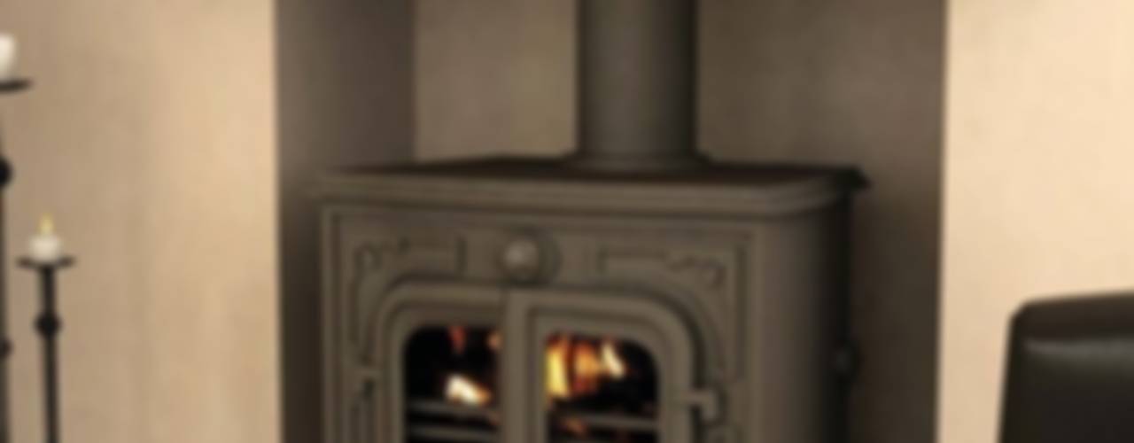 Hillandale Wood Burning / Multi Fuel Stoves, Direct Stoves Direct Stoves Salones de estilo rural