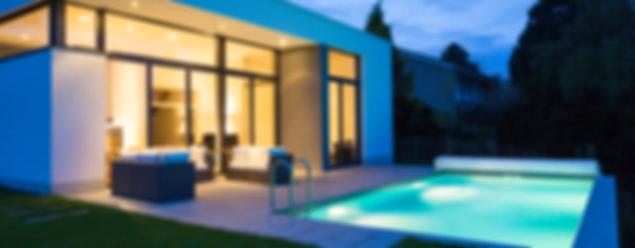 Wohnhaus mit Pool, Beck+Blüm-Beck Architekten Beck+Blüm-Beck Architekten Moderne Pools