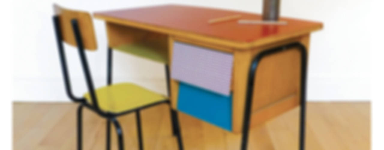 D'une certaine façon, mobilier vintage et coloré, D'une certaine façon D'une certaine façon Eclectische kinderkamers