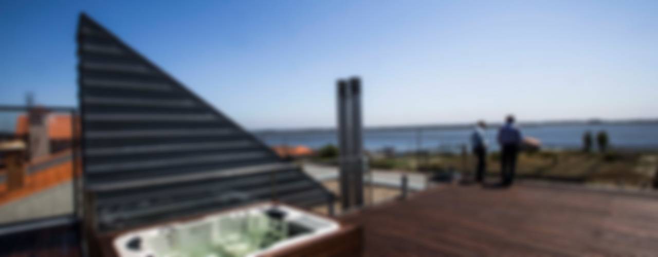 Casa VA Casas modernas por Atelier Lopes da Costa Moderno