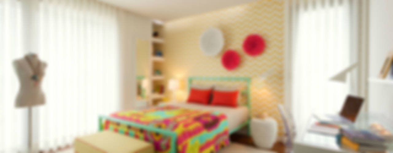 Girly Room, Ana Rita Soares- Design de Interiores Ana Rita Soares- Design de Interiores Camera da letto moderna