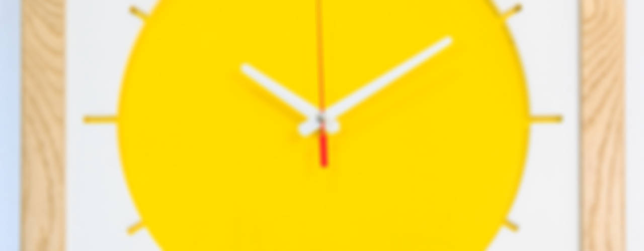 Big clock "Sun", Meble Autorskie Jurkowski Meble Autorskie Jurkowski 인더스트리얼 거실