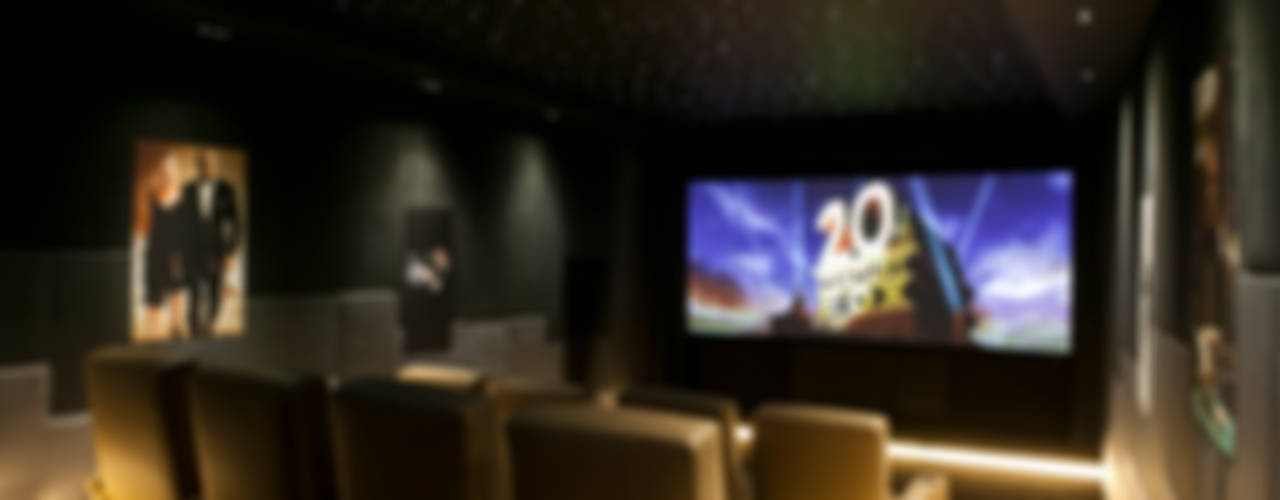 007 Home Cinema, Finite Solutions Finite Solutions Modern Media Room