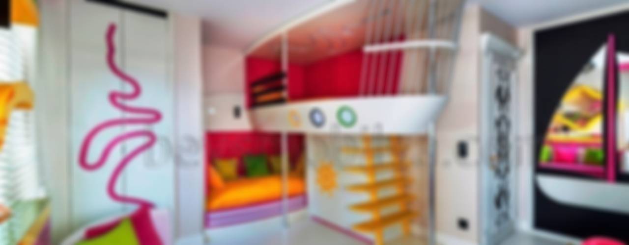 Özel Genç Odası Tasarım ve Uygulama (Kişiye Özel Tasarım), Akabe Mobilya San ve Tic. Ltd. Şti Akabe Mobilya San ve Tic. Ltd. Şti Nursery/kid’s room