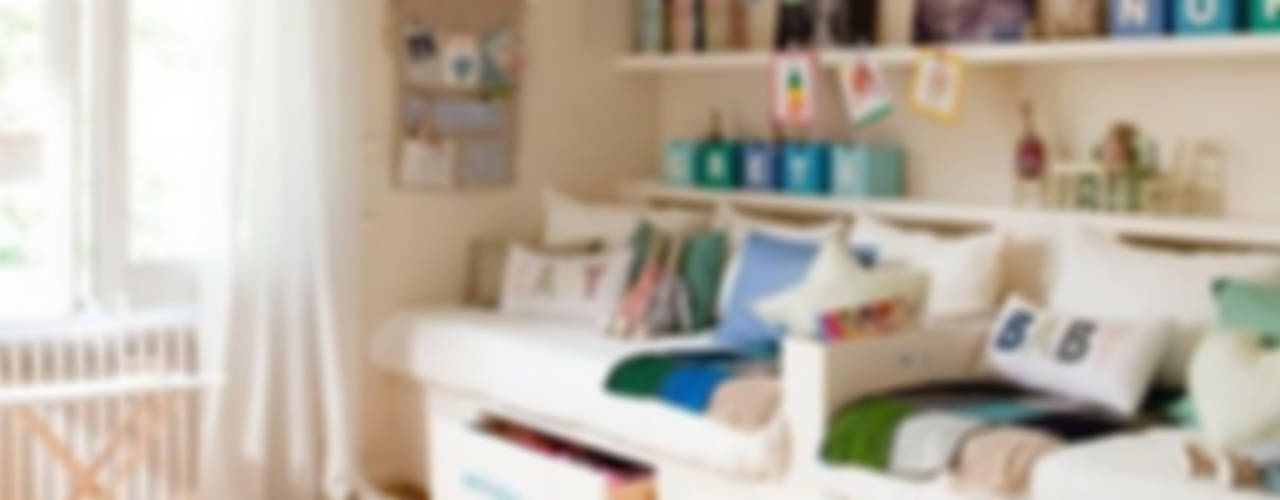 Ideas útiles para amueblar una habitación infantil compartida, MRN MRN Scandinavische slaapkamers