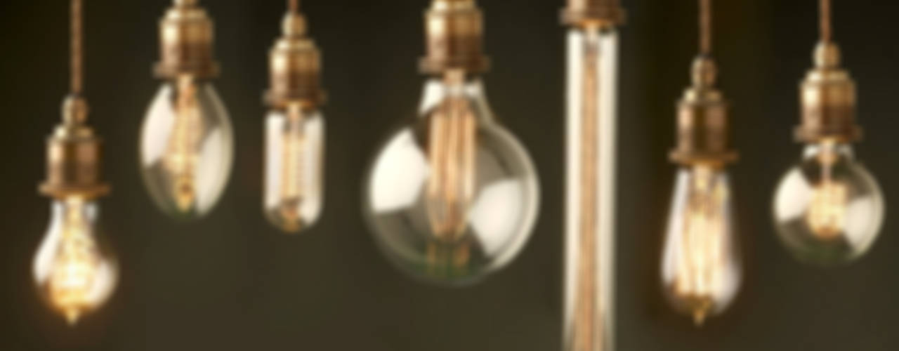 Lampadas LED Edison, Volani - Lighting Designs, Lda Volani - Lighting Designs, Lda クラシックデザインの リビング