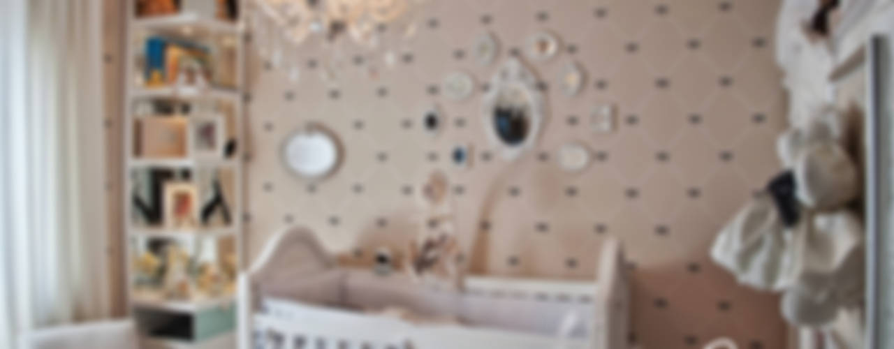 Quarto Bebê Chanel, Leticia Sá Arquitetos Leticia Sá Arquitetos Dormitorios infantiles de estilo clásico