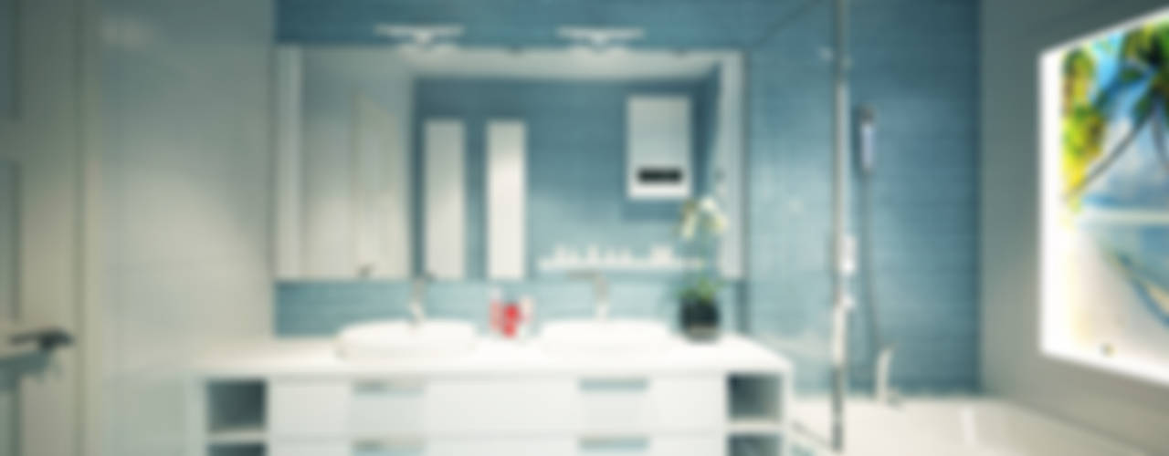 Квартира для души, Polovets design studio Polovets design studio Minimal style Bathroom