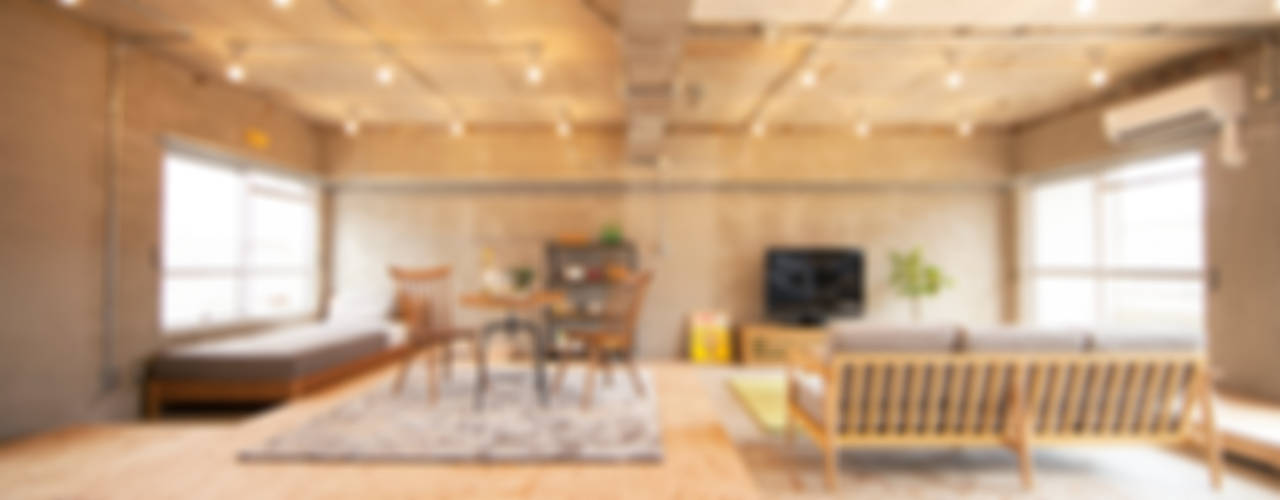 【Renotta】求めるままに組み替えられる部屋, 株式会社クラスコデザインスタジオ 株式会社クラスコデザインスタジオ Modern Living Room